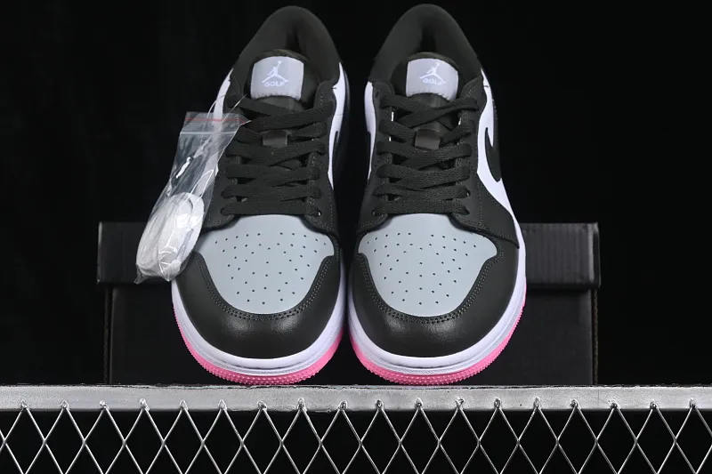 All Categories Air Jordan Jordan Series Basketball Shoes Air Jordan 1 Low Air Jordan 1 Low AJ1 Joe 1 Black Gray Pink Low-top Retro Culture Basketball Shoes DD9315-119